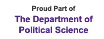Proud Part of The Department of Political Science